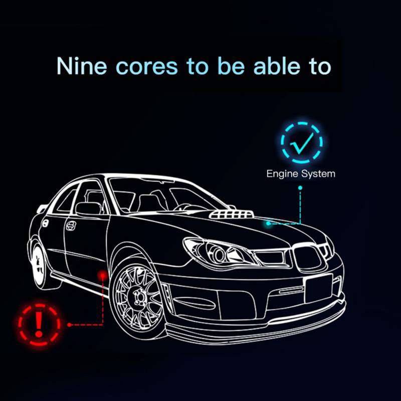 BFN Bluetooth 5.1 Car Diagnostic Software Tester OBD2 Engine Fault Diagnosis Tester AD11 Mobile Ver