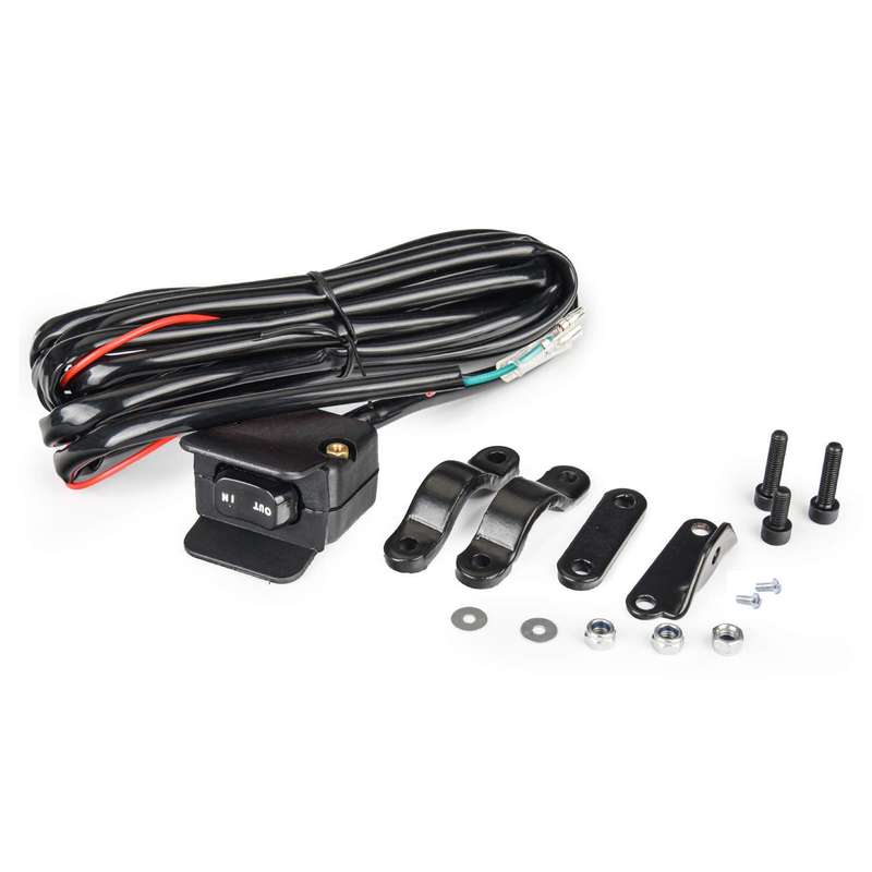 For UTV / Pickup Truck / ATV Electric Winch Relay Heavy Duty Solenoid Contactor with Rocker Arm & Sw