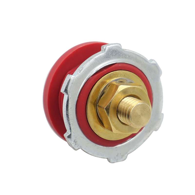 Car Battery Charger Studs Battery Terminal Connectors(Red)