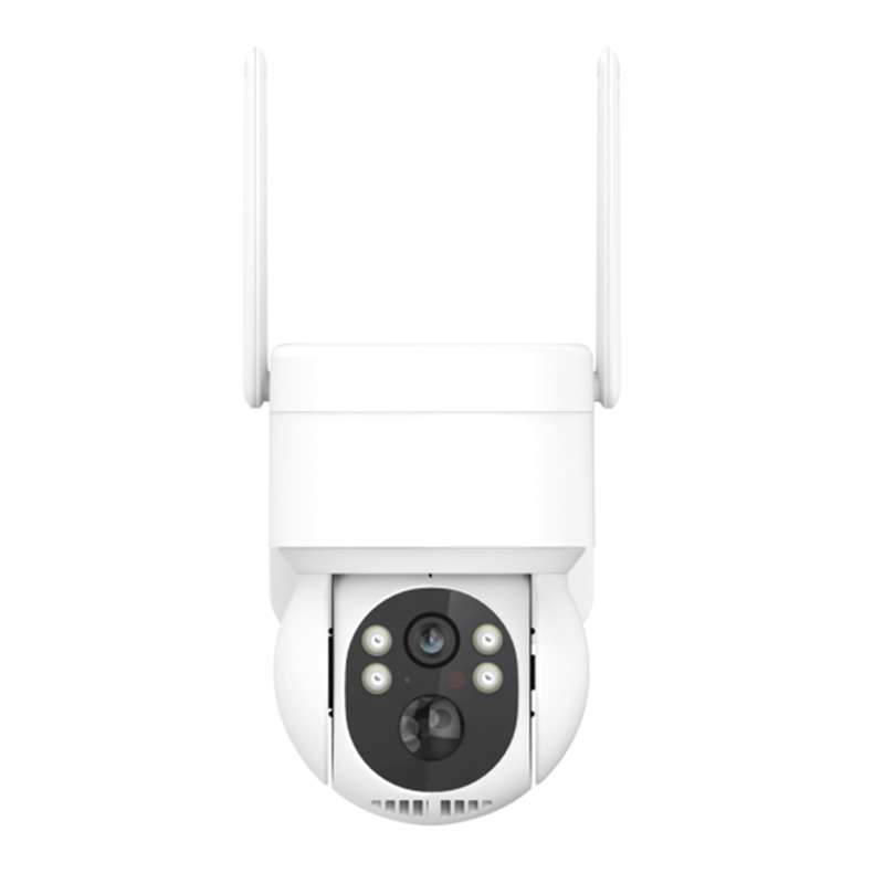 T34 2MP HD IP66 Waterproof Wireless WiFi Solar Camera(White)