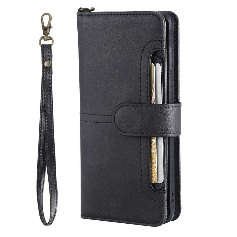 For Galaxy S10 Multifunctional Detachable Magnetic Horizontal Flip Leather Case with Card Slots & Ho
