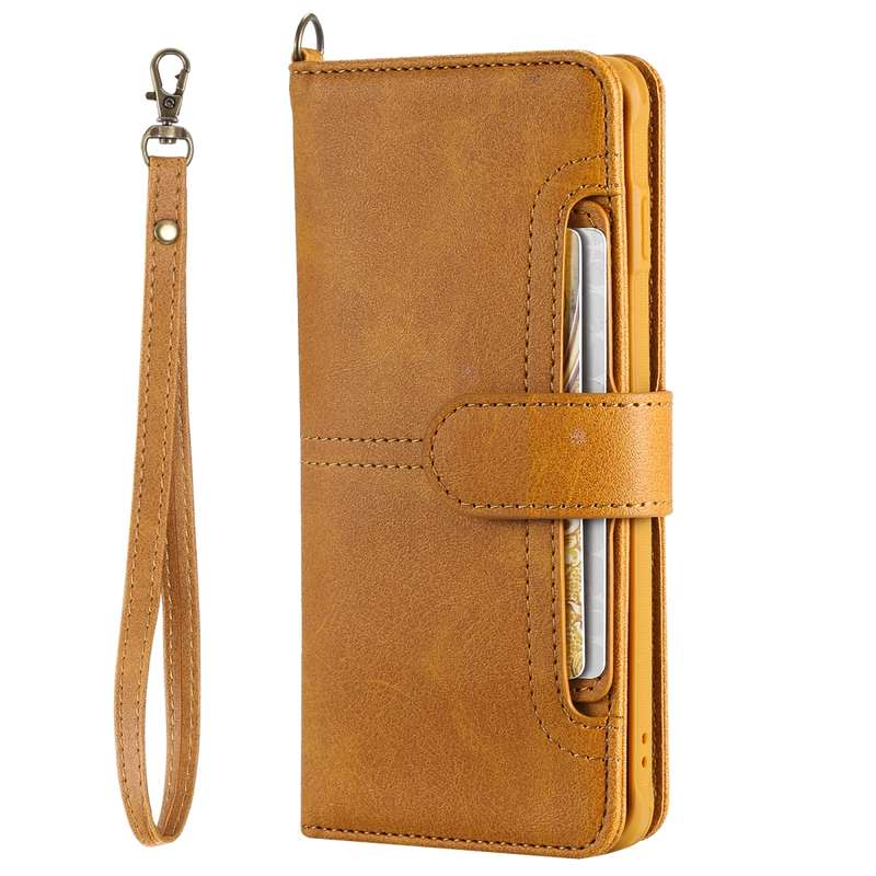 For Galaxy S10 Multifunctional Detachable Magnetic Horizontal Flip Leather Case with Card Slots & Ho