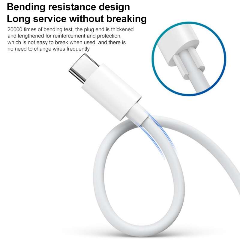 For Huawei MateBook Laptop Fast Charging Cable 65W Dual Type-C Interface Charging Data Cable Length: