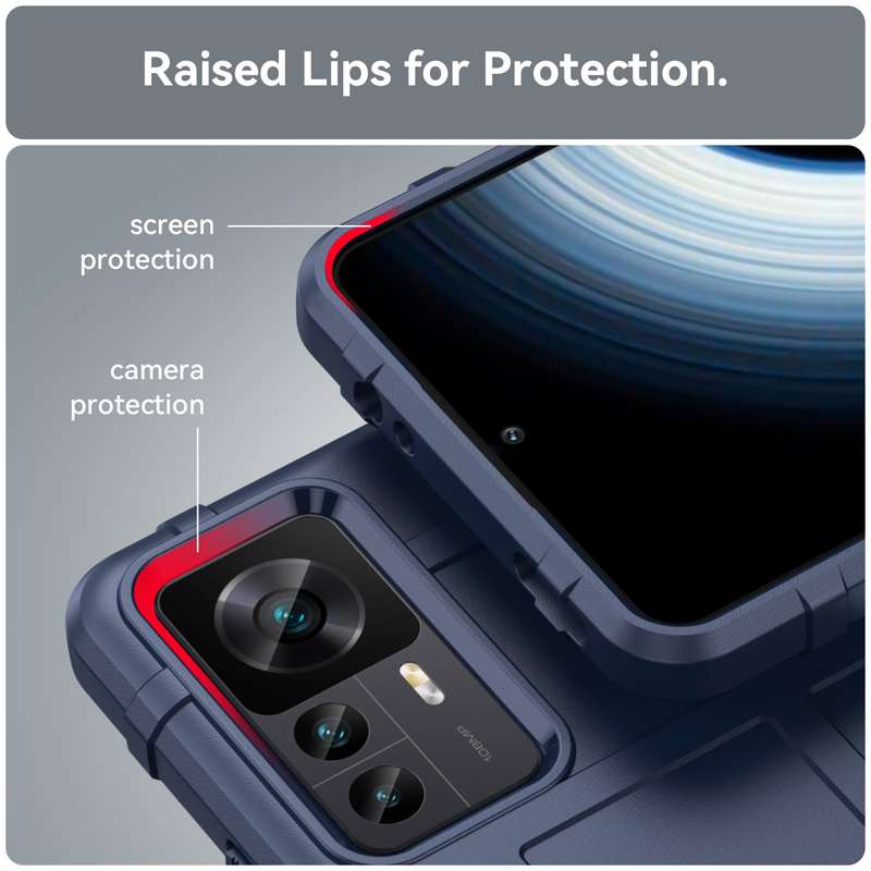 For Xiaomi 12T / Xiaomi 12T Pro / Redmi K50 Ultra Full Coverage Shockproof TPU Phone Case(Black)