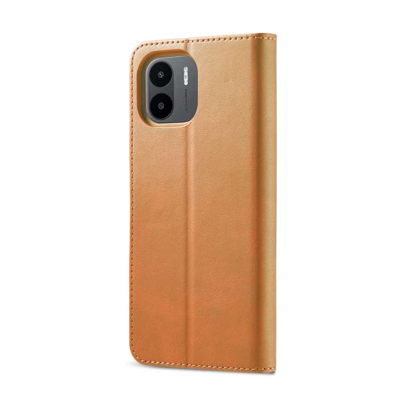 For Xiaomi Redmi A1 LC.IMEEKE Calf Texture Horizontal Flip Leather Case(Black)