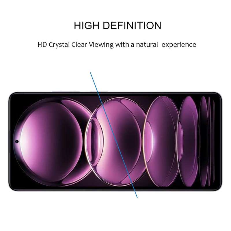 For OUKITEL WP19 50pcs 0.26mm 9H 2.5D Tempered Glass Film
