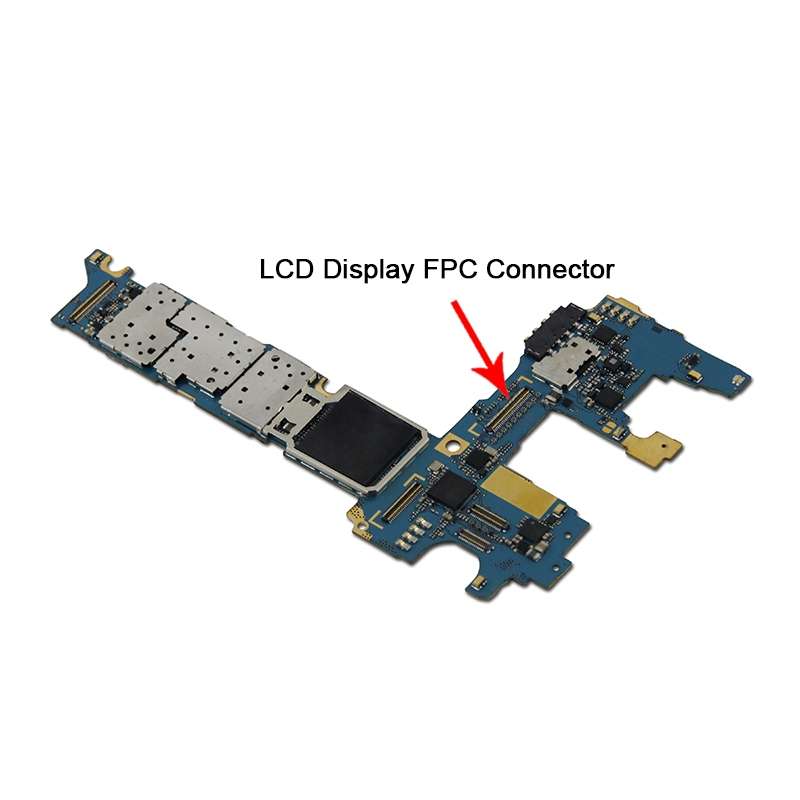 For Samsung Galaxy Note 4 SM-N910 10pcs LCD Display FPC Connector On Motherboard