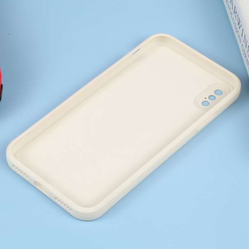For iPhone X / XS Liquid Silicone Full Coverage Shockproof Magsafe Phone Case(Green)