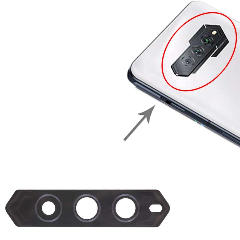 For Xiaomi Black Shark 4S/Black Shark 4S Pro 10 PCS Back Camera Lens