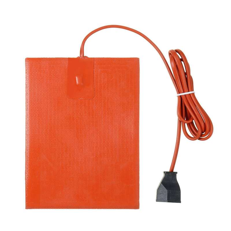 9 x 13cm Car Engine Oil Pan Sump Tank Heater Pad, Plug Type:UK Plug