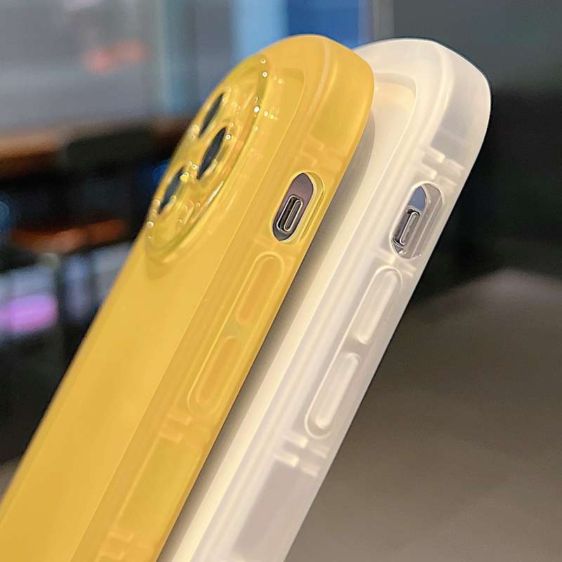 For iPhone 14 Plus Candy Colors TPU Phone Case with Lanyard(Black)