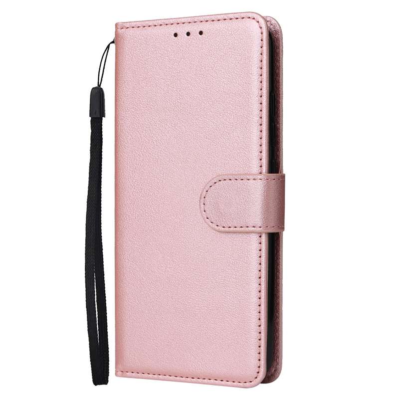For vivo Y91C / Y1s Multifunctional Horizontal Flip Leather Case with Three Card Slot(Rose Gold)