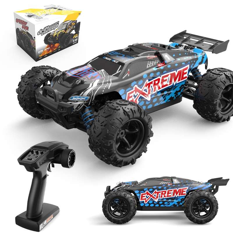 9302E 1:18 Full Scale Remote Control 4WD High Speed Car(Yellow)