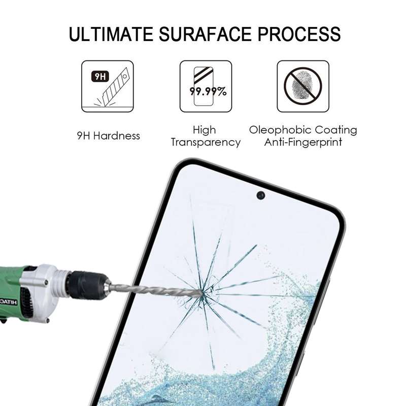 For Samsung Galaxy S23 5G / S22 5G Supports Unlocking Ultra-thin 0.18mm Full Glue Full Cover Screen