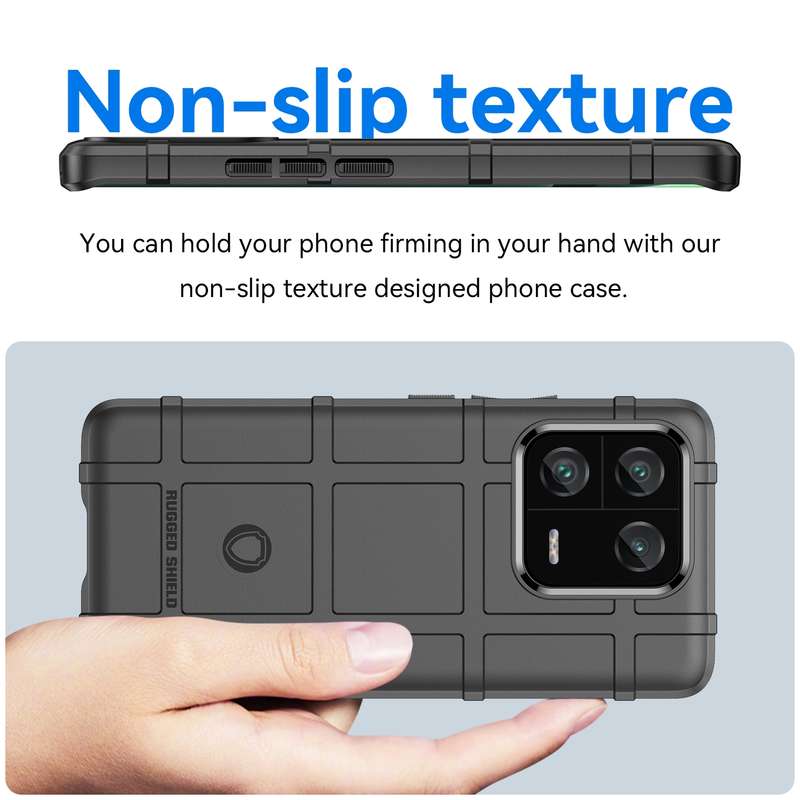 For MicroSoft Surface Pro 9 / 10 / 11 Rotatable Kickstand Grip Shockproof Tablet Case(Black)