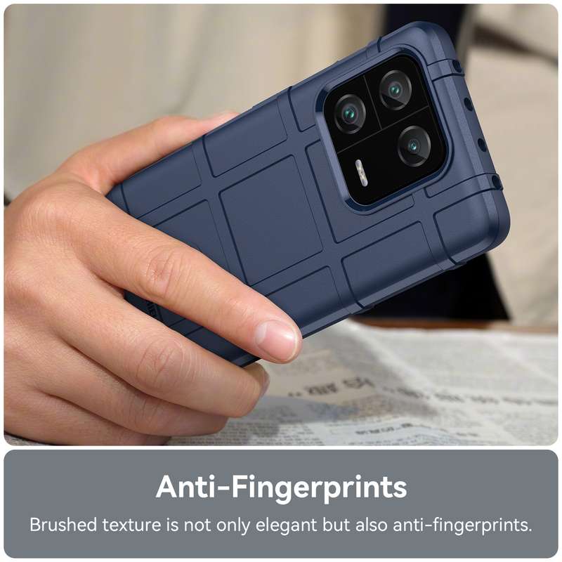For Xiaomi 13 Pro Full Coverage Shockproof TPU Phone Case(Black)