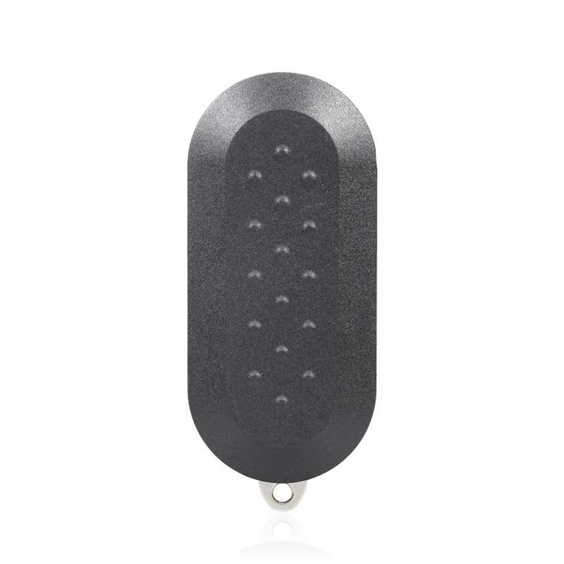 For Fiat 3 Button Folding Car Key Case Remote Control Shell SIP22, Style:White Switch Button