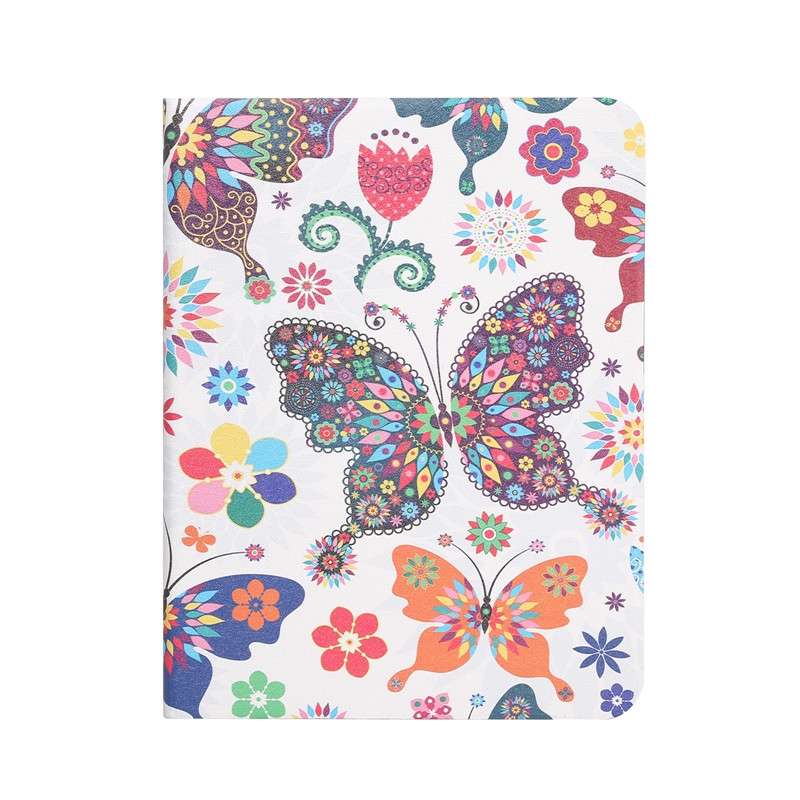 For iPad Pro 11 2022/2021/2020/2018 / Air 10.9 2022/2020 Painted Voltage Pen Slot Tablet Smart Case(