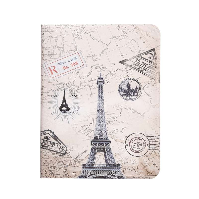 For iPad Pro 11 2022/2021/2020/2018 / Air 10.9 2022/2020 Painted Voltage Pen Slot Tablet Smart Case(