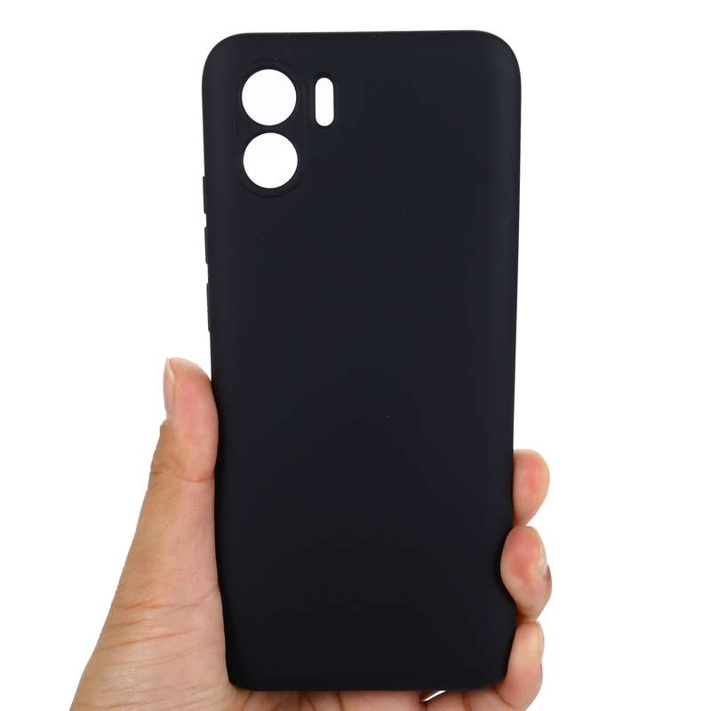 For Xiaomi Redmi A1 / A2 Pure Color Liquid Silicone Shockproof Phone Case(Green)