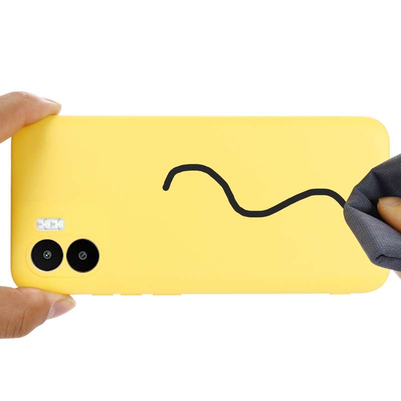 For Xiaomi Redmi A1 / A2 Pure Color Liquid Silicone Shockproof Phone Case(Green)