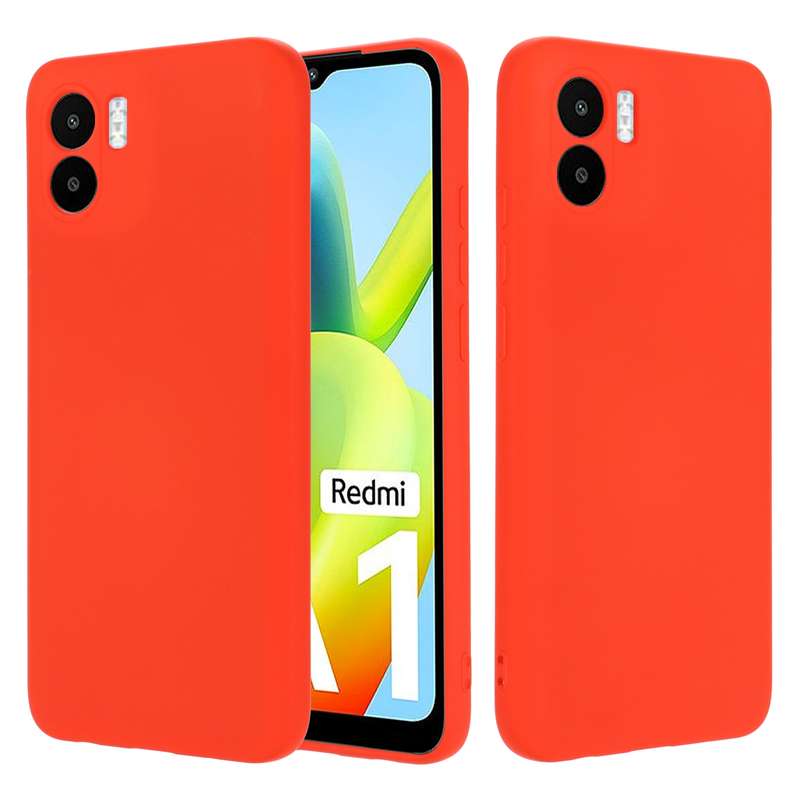 For Xiaomi Redmi A1 / A2 Pure Color Liquid Silicone Shockproof Phone Case(Green)