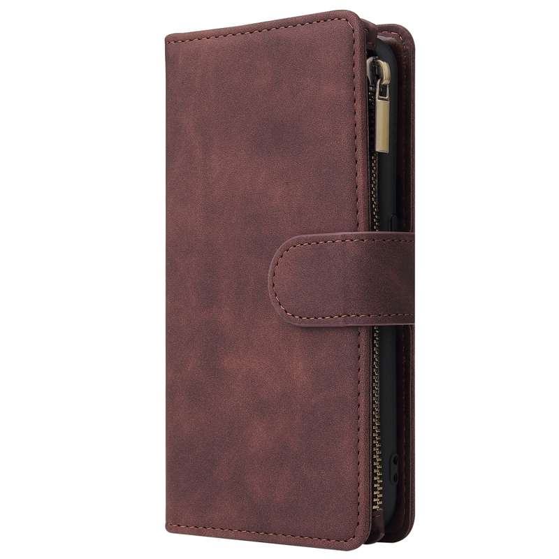 For Galaxy A01 Multifunctional Horizontal Flip Leather Case, with Card Slot & Holder & Zipper Wallet