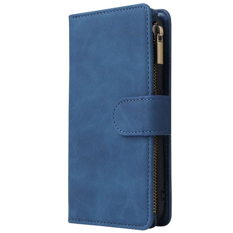 For Galaxy A01 Multifunctional Horizontal Flip Leather Case, with Card Slot & Holder & Zipper Wallet