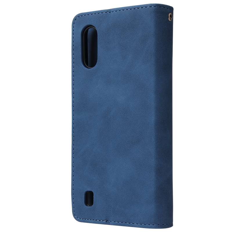 For Galaxy A01 Multifunctional Horizontal Flip Leather Case, with Card Slot & Holder & Zipper Wallet