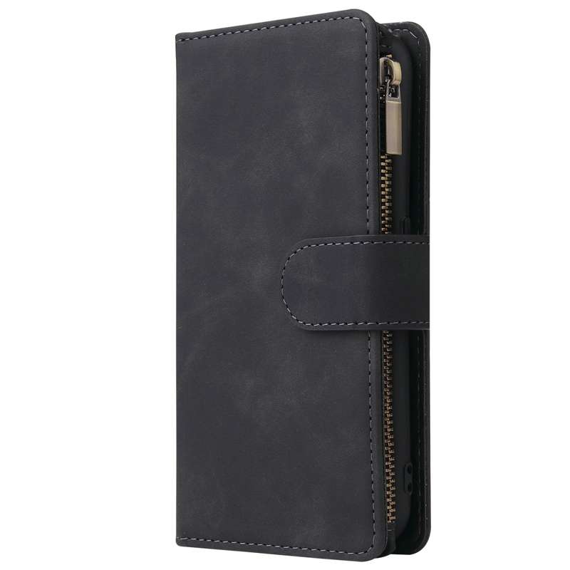 For Galaxy A01 Multifunctional Horizontal Flip Leather Case, with Card Slot & Holder & Zipper Wallet