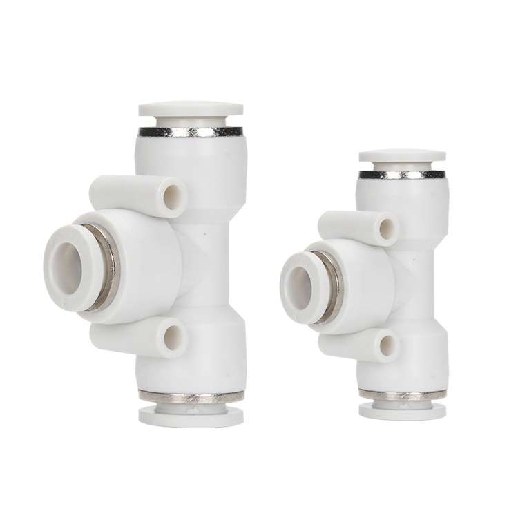 PEG10-6 LAIZE PW T-type Tee Reducing Pneumatic Quick Fitting Connector