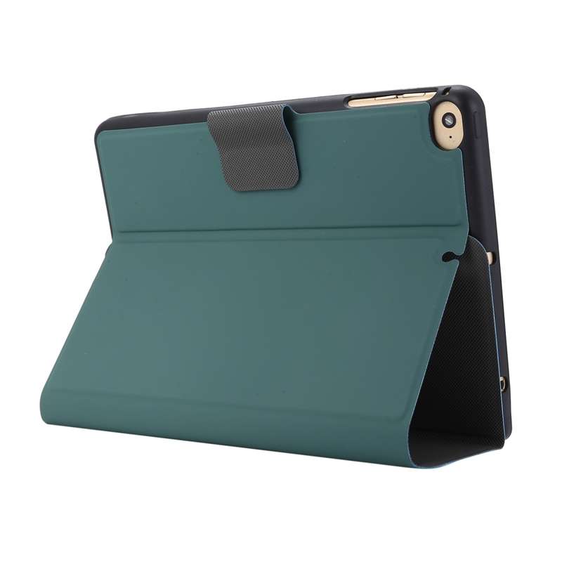 For iPad mini 5 / 4 / 3 / 2 / 1 Electric Pressed Texture Horizontal Flip Leather Case with Holder &