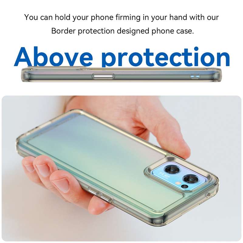 For OPPO Reno7 Global Candy Series TPU Phone Case(Transparent)