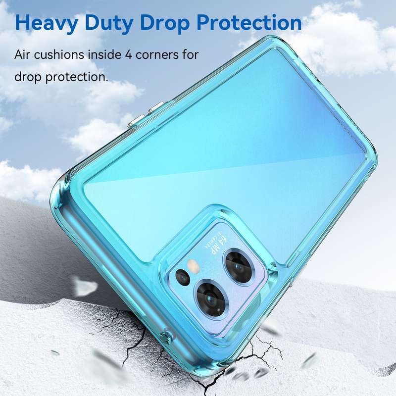 For OPPO Reno7 Global Candy Series TPU Phone Case(Transparent)