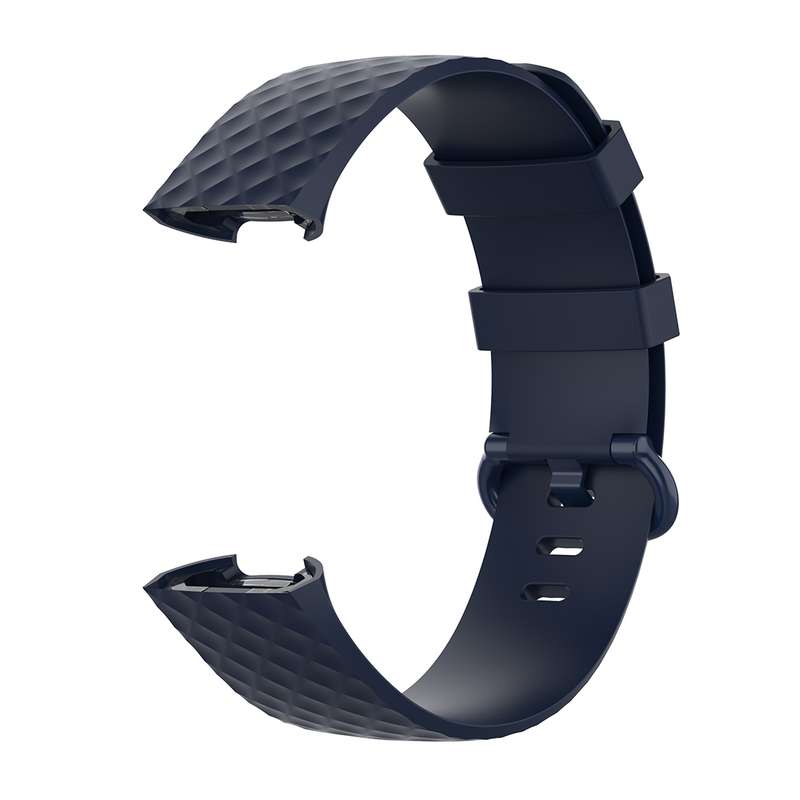 Color Buckle TPU Wrist Strap Watch Band for Fitbit Charge 4 / Charge 3 / Charge 3 SE, Size: S(Light