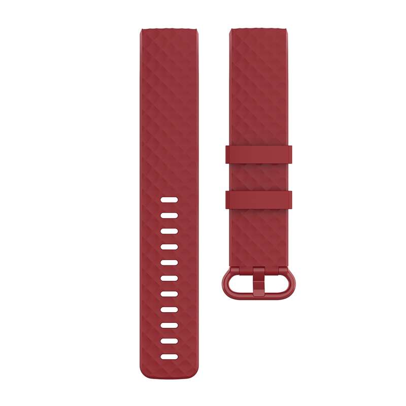 Color Buckle TPU Wrist Strap Watch Band for Fitbit Charge 4 / Charge 3 / Charge 3 SE, Size: S(Light