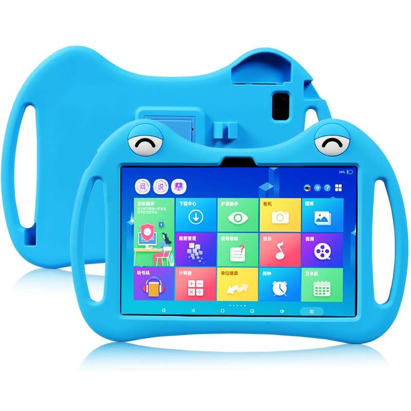 For Alcatel 1T 10 2020 Silicone Shockproof Protective Tablet Case(Blue)