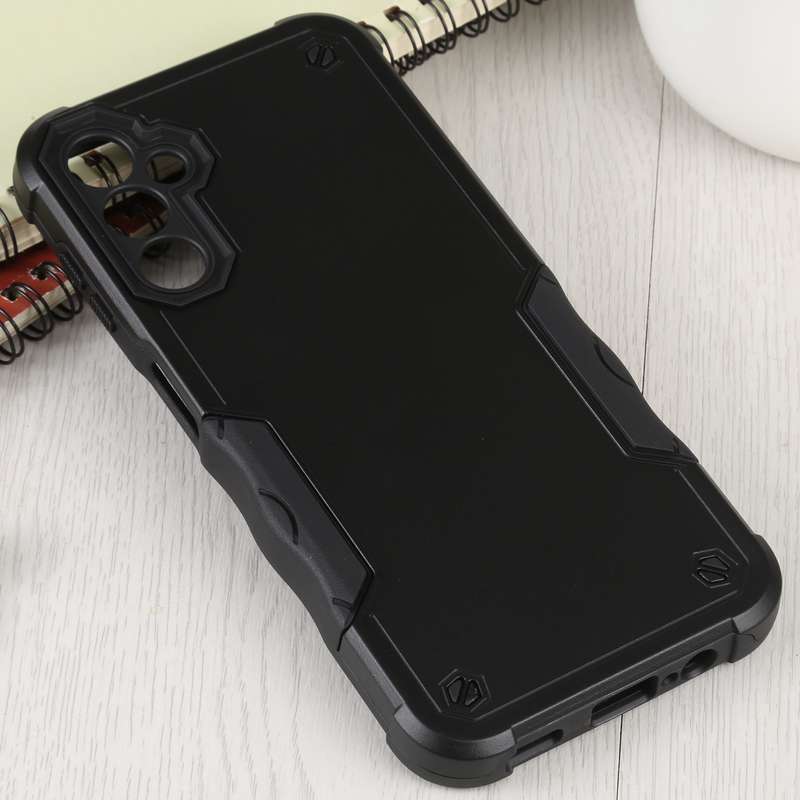 For Samsung Galaxy A14 5G Non-slip Shockproof Armor Phone Case(Black)