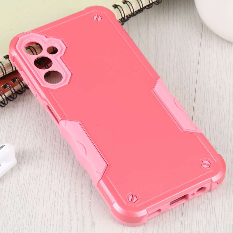 For Samsung Galaxy A14 5G Non-slip Shockproof Armor Phone Case(Red)