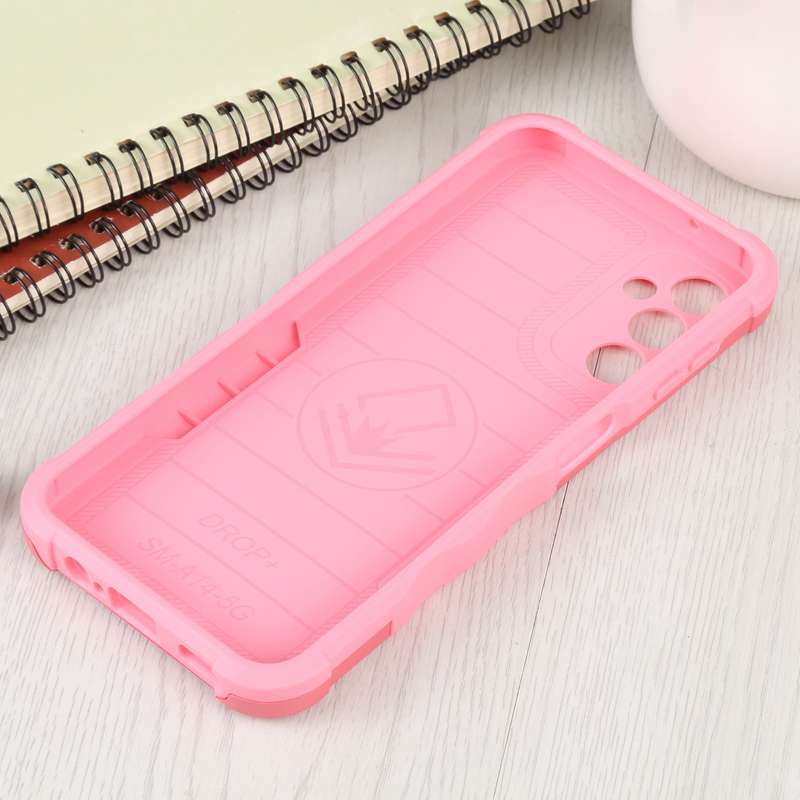 For Samsung Galaxy A14 5G Non-slip Shockproof Armor Phone Case(Red)
