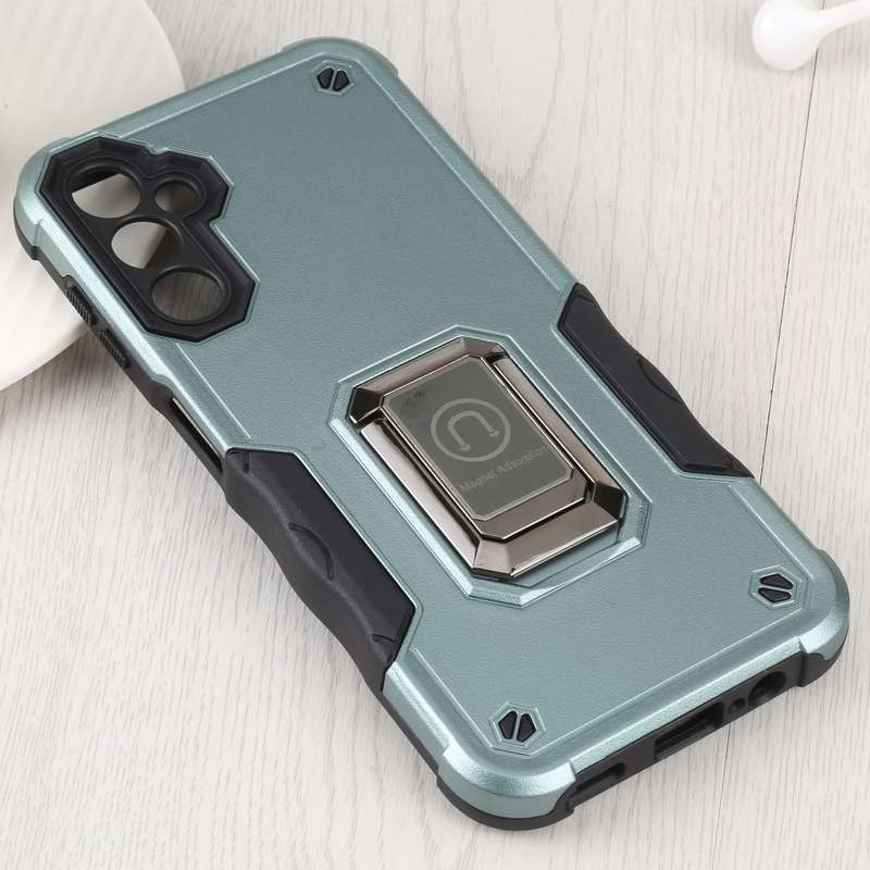 For Samsung Galaxy A14 5G Non-slip Shockproof Armor Phone Case(Green)