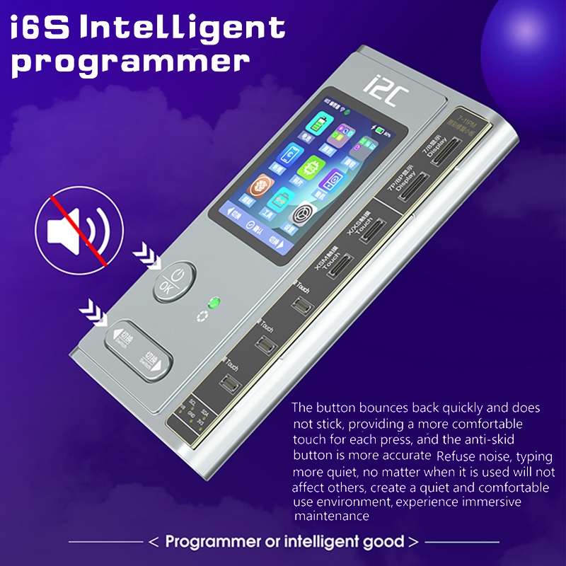 i2C i6S Intelligent Programmer Set (Original Color+Battery+Dot Matrix Test Board )