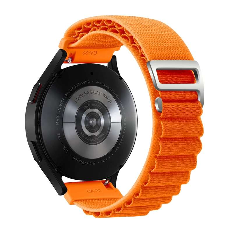 For Garmin Forerunner 255S / Venu 2S Universal Nylon Watch Band(Colorful)