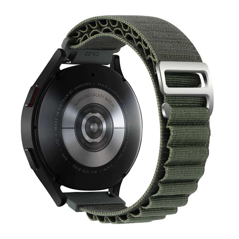 For Garmin Forerunner 255S / Venu 2S Universal Nylon Watch Band(Colorful)