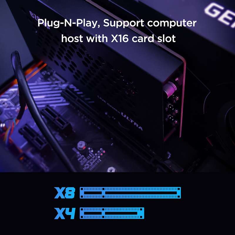 EZCAP 324B 4K HD Video Game Conference Capture Live Card(Black)