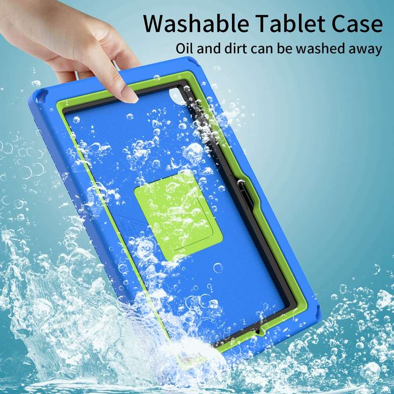 For Samsung Galaxy Tab A8 10.5 2021 EVA + PC Shockproof Tablet Case with Waterproof Frame(Purple)