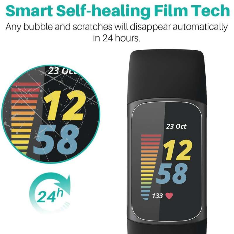 For Garmin Forerunner 45S 3D Surface Composite Soft Watch Film