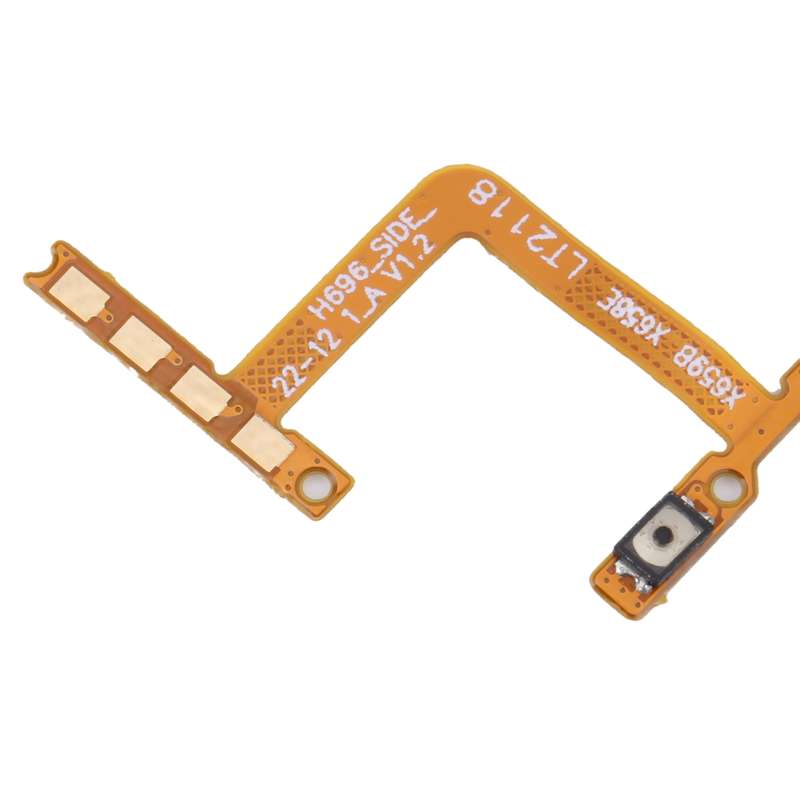 For Tecno Spark 8 KG6 OEM Power Button & Volume Button Flex Cable
