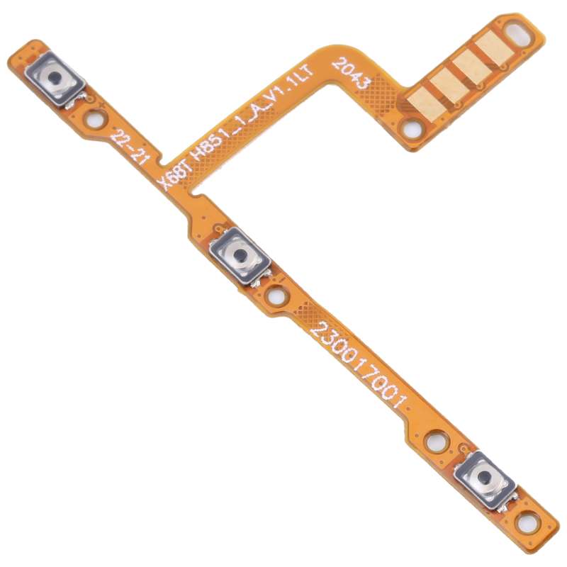 For Tecno Camon 16 Premier OEM Power Button & Volume Button Flex Cable