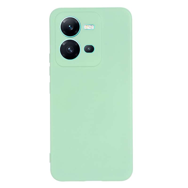 For vivo V25 5G / V25E 5G / X80 Lite Pure Color Liquid Silicone Shockproof Full Coverage Phone Case(